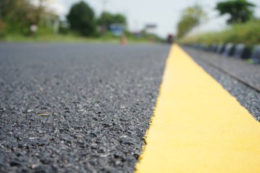 Sarı trafik hattı yapım aşamasında güvenlik için