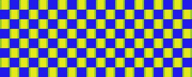 Izgara deseni yazdırma ortamı tasarımı için bir arkaplan olarak kullanılır.