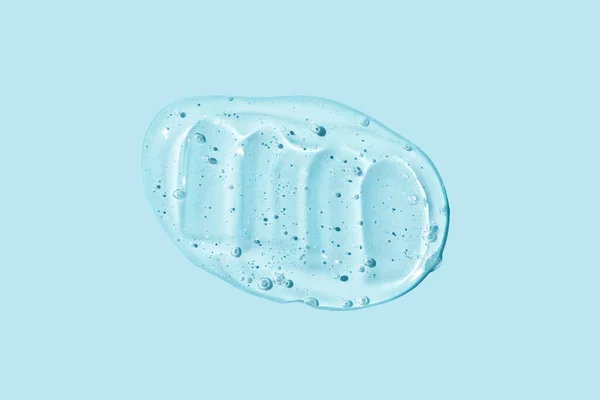 Luqiud kozmetikai termék. Jelly buborék átlátszó toner. Sminktisztító — Stock Fotó
