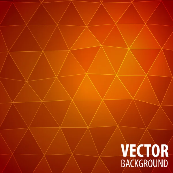 Abstract mosaic red background — Stock Vector