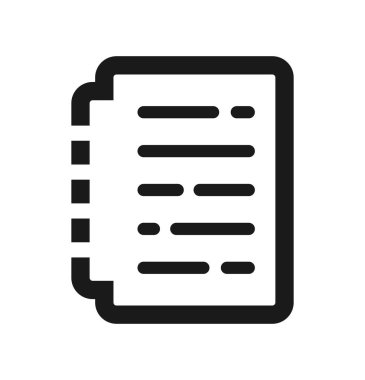 Basit düz stil posta simgesi beyaz arkaplanda izole edildi. Vektör illüstrasyonu