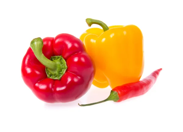 Three peppers. — Stock Photo, Image