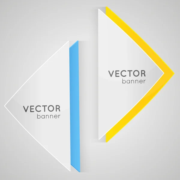 Design vektor banner — Stock vektor