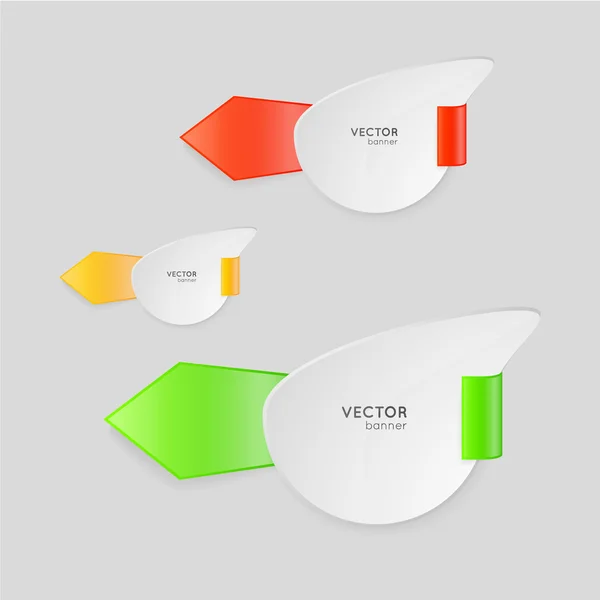 Design vektor banner — Stock vektor
