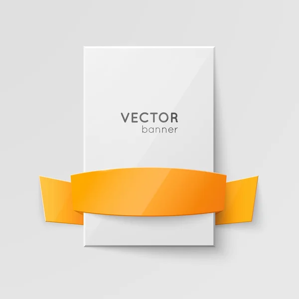 Bannière vectorielle design — Image vectorielle