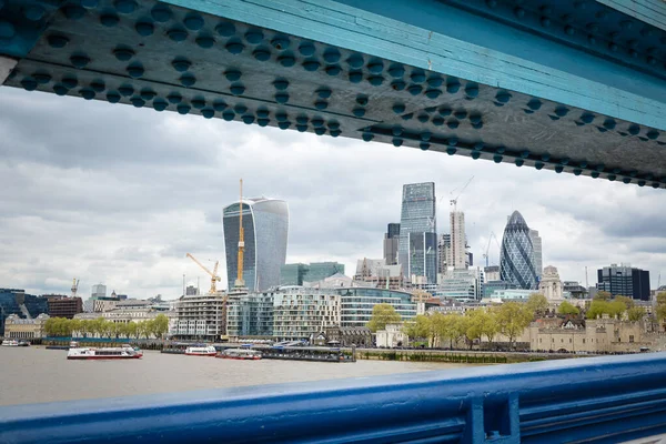 Město Londýn Jedním Předních Center Globálních Financí — Stock fotografie