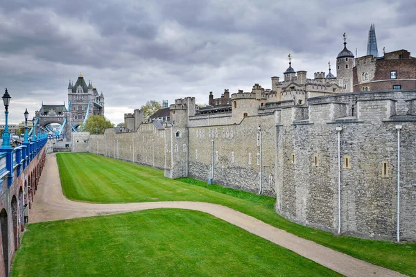 The Tower of London, medieval castle and prison. UK