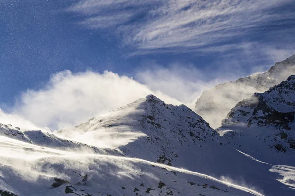 Montagne ventose — Foto Stock