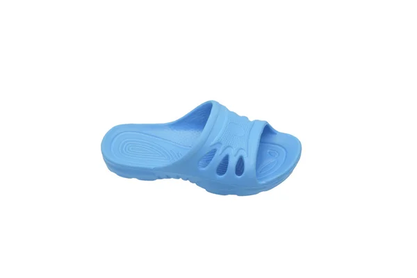 Zapatillas de playa azul . — Foto de Stock