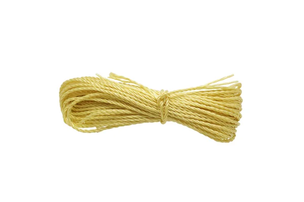 Hank žluté lano — Stock fotografie