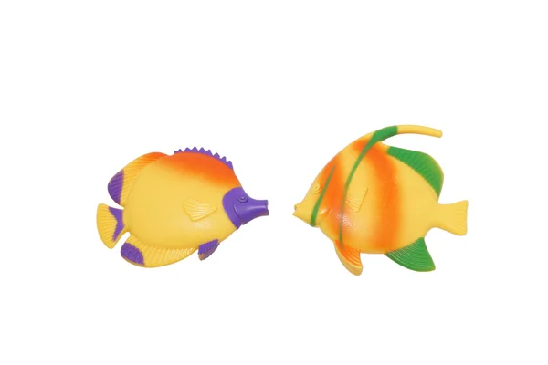 İki oyuncak balık.