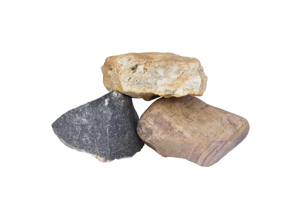 Farklı taş yığını.