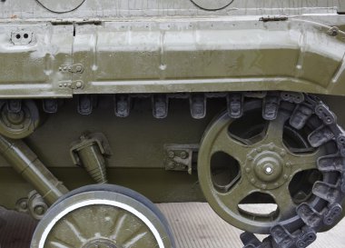 Tank parça parçası. 