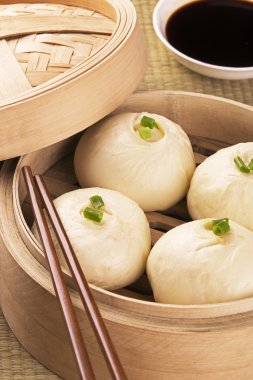 Çin yemeği baozi da loş güneş