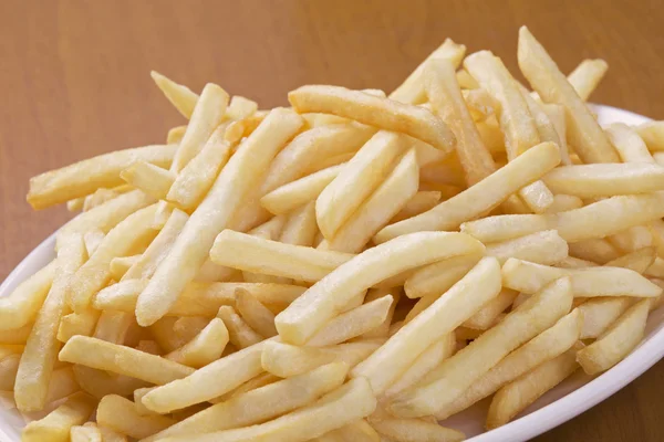 Delicious shoestring style french fries — Stock Photo, Image