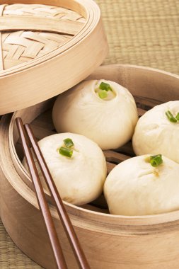 Çin yemeği baozi da loş güneş