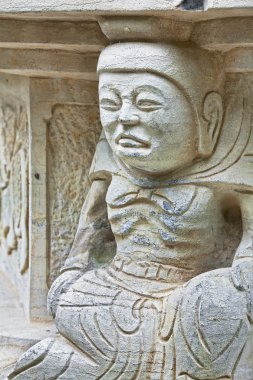 Guilin Çin taş oyma heykeller