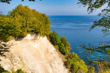 Güzel Rgen adasındaki tebeşir kayalıkları