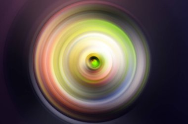 Kartvizitler, broşürler, posterler ve yüksek kaliteli baskılar için radikal desenli arka plan. Yüksek çözünürlüklü radyal ve renkli arka plan. 3B Hazırlama