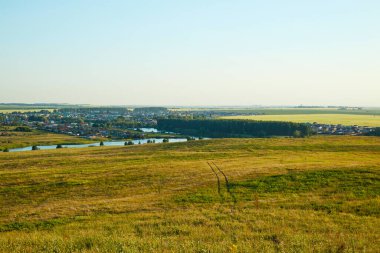 peyzaj doğa nehir ve gökyüzü gündüz