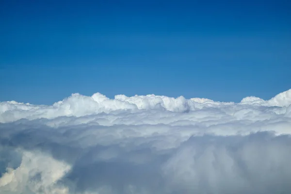 Sky Clouds Airplane Window — Stock Photo, Image
