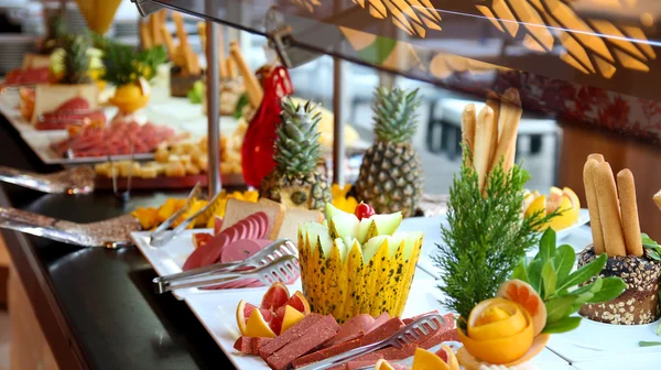 Petit déjeuner à l'hôtel - Petit déjeuner buffet — Photo