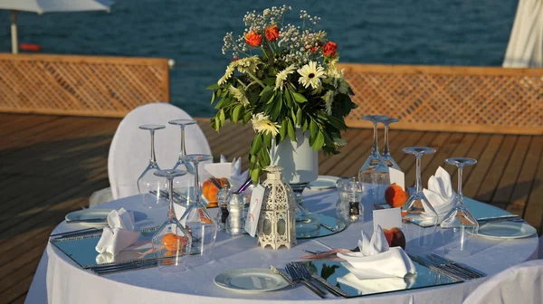 Wedding Reception Setting — Stock Photo, Image