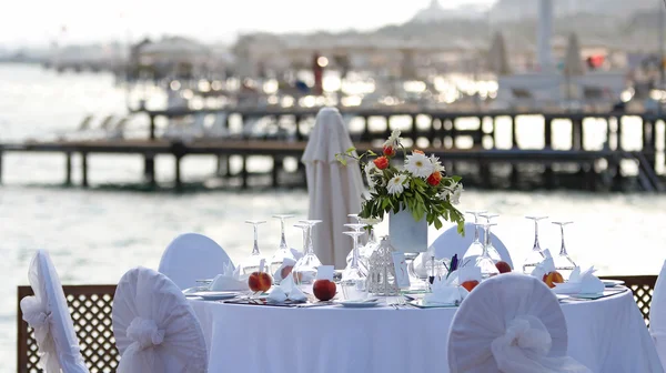 Wedding Reception Setting — Stock Photo, Image