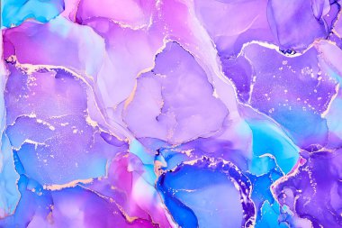 Alkol mürekkebi renkleri saydam. Soyut çok renkli mermer desen arkaplanı. Tasarım kağıdı, duvar kağıdı. Akrilik boyaları karıştırıyorum. Modern akışkan sanat. Alkol Mürekkebi Deseni