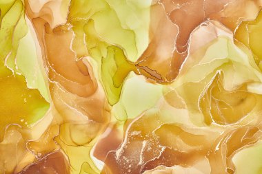 Alkol mürekkebi renkleri saydam. Soyut çok renkli mermer desen arkaplanı. Tasarım kağıdı, duvar kağıdı. Akrilik boyaları karıştırıyorum. Modern akışkan sanat. Alkol Mürekkebi Deseni