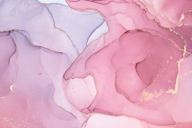 Alkol mürekkebi tekniğinde doğal lüks, soyut, akışkan sanat resimleri. Şefkatli ve rüya gibi duvar kağıtları. Renklerin karışımı şeffaf dalgalar ve altın girdaplar yaratır. Posterler ve diğer basılı materyaller için.