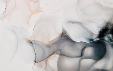 Alkol mürekkebi tekniğinde doğal lüks, soyut, akışkan sanat resimleri. Şefkatli ve rüya gibi duvar kağıtları. Renklerin karışımı şeffaf dalgalar ve altın girdaplar yaratır. Posterler ve diğer basılı materyaller için