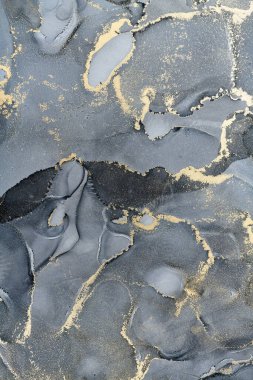 Alkol mürekkebi tekniğinde doğal lüks, soyut, akışkan sanat resimleri. Şefkatli ve rüya gibi duvar kağıtları. Renklerin karışımı şeffaf dalgalar ve altın girdaplar yaratır. Posterler ve diğer basılı materyaller için