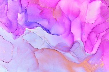 Alkol mürekkebi tekniğinde doğal lüks, soyut, akışkan sanat resimleri. Şefkatli ve rüya gibi duvar kağıtları. Renklerin karışımı şeffaf dalgalar ve altın girdaplar yaratır. Posterler ve diğer basılı materyaller için