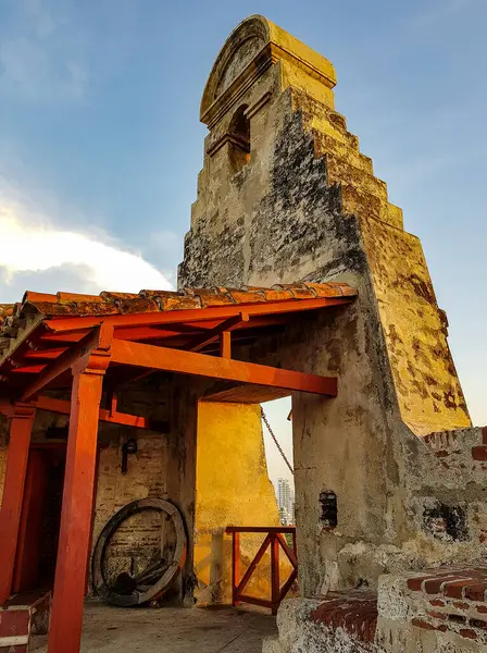 Image Heroic City Cartagena Known Colombia Walled City Full History — Stock Photo, Image