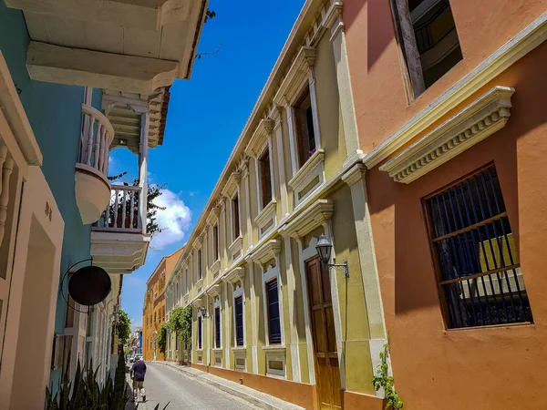 Imagen Ciudad Heroica Como Cartagena Conoce Colombia Ciudad Walled Llena — Foto de Stock