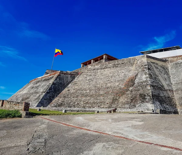 Image Heroic City Cartagena Known Colombia Walled City Full History — Stock Photo, Image