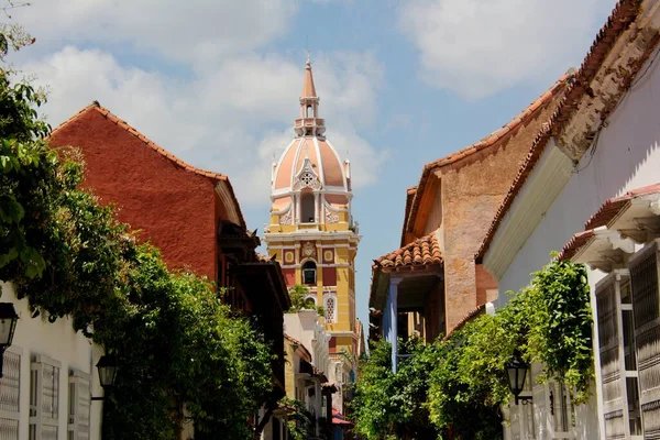 Imagen Ciudad Heroica Como Cartagena Conoce Colombia Ciudad Walled Llena — Foto de Stock