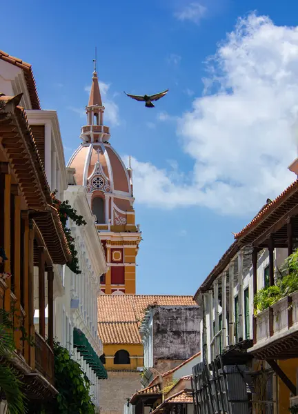 Imagen Ciudad Heroica Como Cartagena Conoce Colombia Ciudad Walled Llena — Foto de Stock