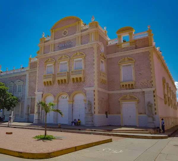 Image Ville Héroique Comme Cartagène Est Connaissu Colombie Ville Marchée — Photo