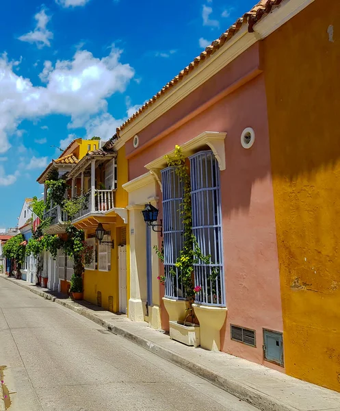 Image Heroic City Cartagena Known Colombia Walled City Full History — Stock Photo, Image