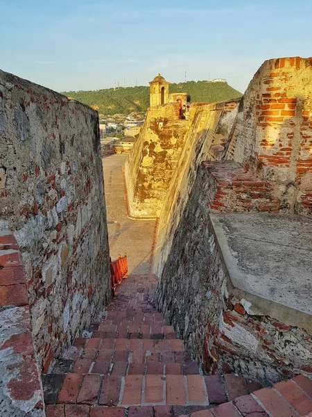 Image Heroic City Cartagena Known Colombia Walled City Full History — Stock Photo, Image