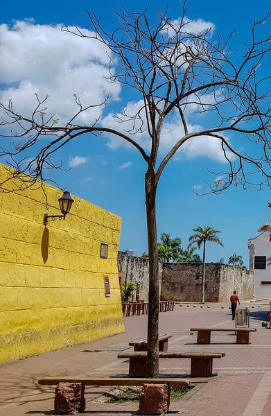 Imagen Ciudad Heroica Como Cartagena Conoce Colombia Ciudad Walled Llena — Foto de Stock