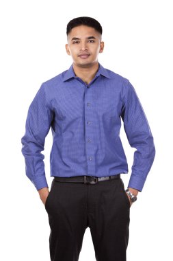 yakışıklı Doğu Asya işadamı