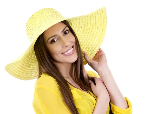 Summer caucasian woman — Stock Photo, Image