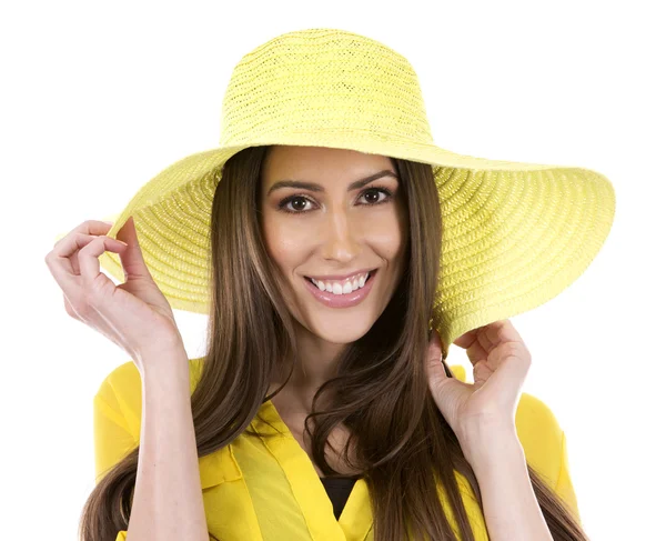 Summer caucasian woman — Stock Photo, Image