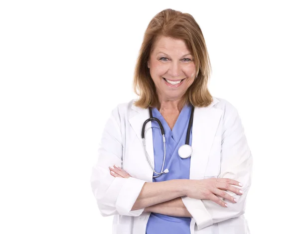 Medico femminile di mezza età — Foto Stock