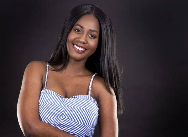 Beautiful black woman — Stock Photo, Image