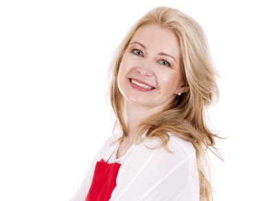 önlük kadın aşçı