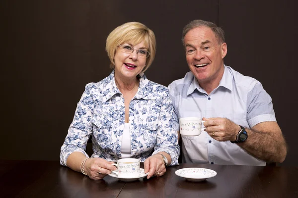 Pareja tomando un café —  Fotos de Stock